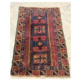 Vintage Hand-Knotted Balouchi-1118