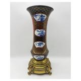 Porcelain Vase on Ormolu Base-9904