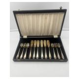 Silver-Plated Fish Cutlery Set