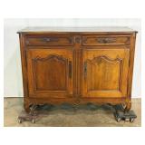 Antique Country French Cupboard-9716