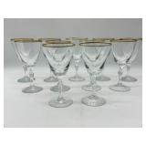 11 Fostoria Glasses