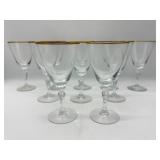 10 Fostoria Water Glasses