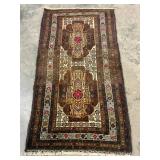 Vintage Hand Knotted Mehabad-1111
