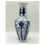 Blue and White Ceramic Vase