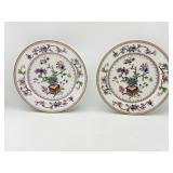 Pr Antique Royal Worcester Plates
