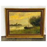 Oil Painting on Board-9899