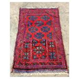 Vintage Hand-Knotted Mehabad-1109