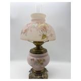 Antique Glass Table Lamp