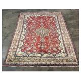 Vintage Hand Knotted Sarouk-1189