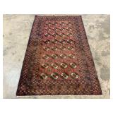 Vintage Hand Knotted Turkaman-1123
