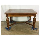 Oak Draw Leaf Table-9757