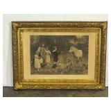 Antique Arthur Elsley Print, 1906