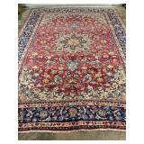 Vintage Hand Knotted Isfahan-1159