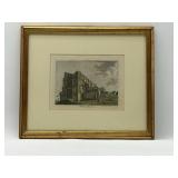 18th-Century Abbey Etching
