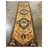 Hand-Woven Hamedan Runner-1144