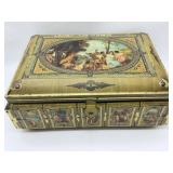 Large Vintage Biscuit Tin
