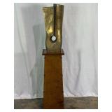 Modern Art Sculpture on Stand-2