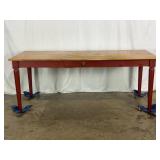 Pine Table with Drawer