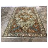 Hand-Knotted Tabriz Rug-1152