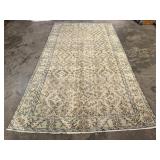 Hand-Knotted Oushak Rug-1194