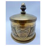 Antique WWI Trench Art Tobacco Jar