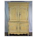 Antique Country French Cupboard-10025