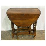 Antique Drop-Leaf Table-10046