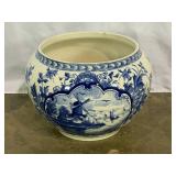 Blue and White Planter-10082