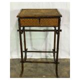 Antique Bamboo Work Box-9958