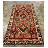 Hand Knotted Shiraz Rug-1161