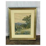 Antique Watercolor Painting-14