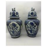 Delft Blue Ginger Jars-9680
