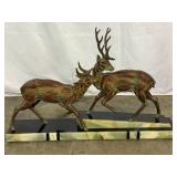 Art Deco Bronze Stag Sculpture-10307