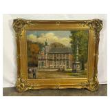 E. de Pootez 1980 Oil Painting-10223