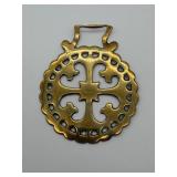 Decorative Brass Horse Harness Medallion