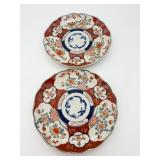 2 Japanese Imari Porcelain Plates-10288
