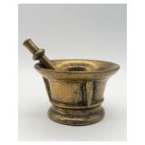 Brass Mortar and Pestle Set-9967