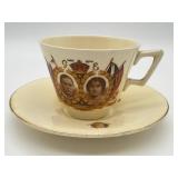 1937 George VI Coronation Cup and Saucer