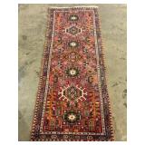 Vintage Hand-Knotted Karajeh Rug-1288