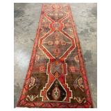 Vintage Handwoven Kurdish Rug-1258