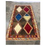 Vintage Handwoven Qashghi Rug-1290