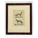 Framed Lithograph-10420