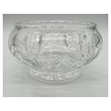 Cut Glass Crystal Rose Bowl
