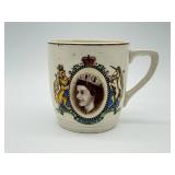 Queen Elizabeth II Coronation Mug