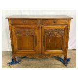 Antique Country French Cupboard-10456