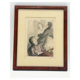 19th-Century Style Lithograph Print-10428