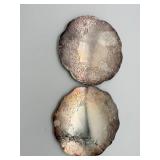2 German Silverplated Trivets