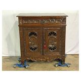 Antique Breton Cupboard-10392
