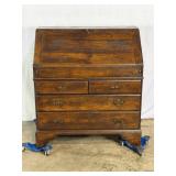 English Slant Front Secretary Desk-10209