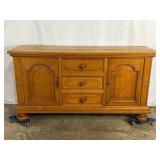 Vintage Oak Sideboard-10280